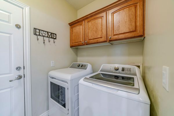 Laundry Cabinet Installation in Fulshear