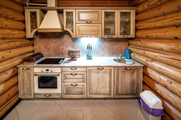 Rustic Cabinets Installation in Fulshear