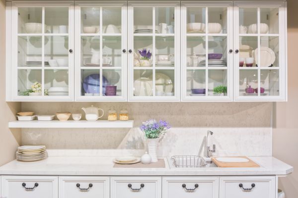 Glass Cabinets Installation in Fulshear
