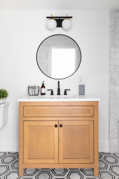 Custom Vanity Installation in Fulshear