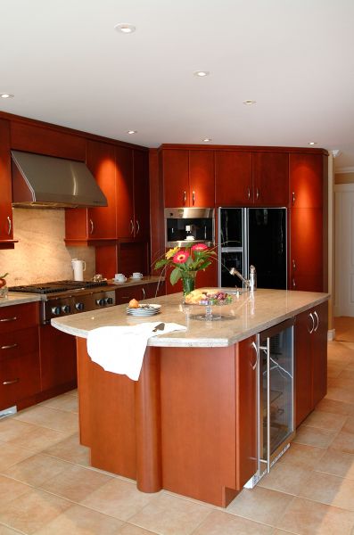 Cherry Cabinet Repair in Fulshear