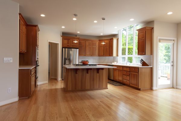 Oak Kitchen Cabinet Repair in Fulshear